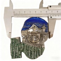 Doppelseitig gestanzte moderne traditionelle Metall-Herausforderungsmünzen mit anpassbarer Größe und einzigartigen Formdesigns