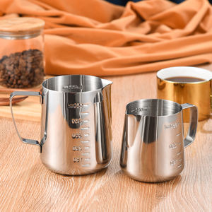 Tazza Moderna in Acciaio Inossidabile Ecologica per Milkshake, Espresso, Cappuccino, Caffè Latte Art, Varie Capacità, Uso in Caffetteria - Product Image 2