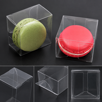 Boîte pliante transparente en plastique PET personnalisée pour l'emballage de produits alimentaires, cadeaux, jouets, cosmétiques, bijoux et produits de vente au détail