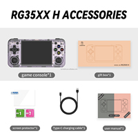 Consola de Juegos Portátil RG35XX H en Oferta, Pantalla IPS HD de 3.5 Pulgadas, Sistema Linux Anbernic con Conexión WiFi, Consola de Juegos de 3300 mAh