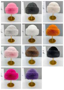 Nouveaux chapeaux seau 2025 pour l'automne, en fausse fourrure et en peluche, épais et chauds, élégants et raffinés. - Product Image 6