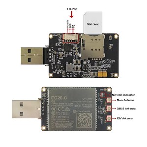 Módem USB 4G LTE Cat4, Módulo Serie EC25, EC25-E, EC25-EU, EC25-EUX, EC25-J, EG25-G, EC25-AF, EC25-AU, EC25-EC, Placa de Módem TTL Uart - Product Image 2