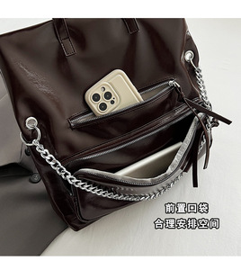 Bolso elegante para mujer, nuevo bolso de hombro tipo bandolera de gran capacidad, bolso informal versátil para mujer - Product Image 6