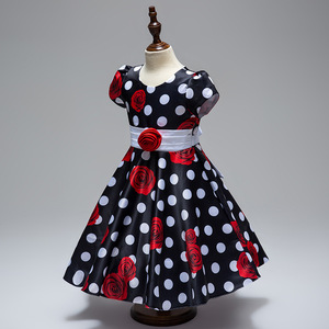 Vestido de Fiesta para Niñas con Diseño de Flores, Ropa de Compras en Línea, Envío Exprés desde China - Product Image 4