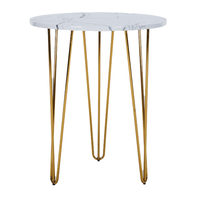 Nordique moderne Simple petite Table basse balcon créatif Table d'appoint en fer forgé pour salon canapé chambre Table basse