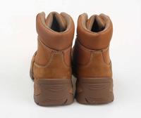 Bottes de travail en cuir isolantes et résistantes aux chocs pour ingénieurs électrotechniciens, avec embout en acier, chaussures de sécurité S3
