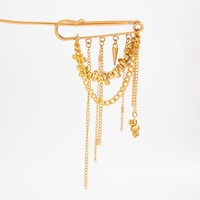 Charmes Irrégulier CCB Perlé Chaînes Gland Broche Broche pour Femmes À La Mode Dame Costume Décoration À La Mode Bijoux Accessoires Cadeaux