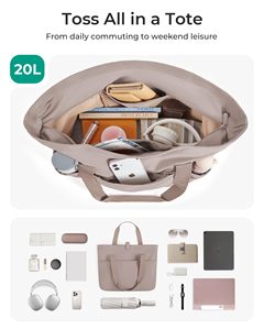 Foldable <b>Zipper</b> <b>Tote</b> <b>Bag</b> for Women Large Shoulder <b>Bag</b> Top Handle Handbag - Product Image 3