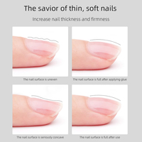RS Nail Wholesale Reinforcement Gel Polish Strong Adhesion Anti-Lifting 28 Days Long Professional Shaping Hard Nail Gel Builder