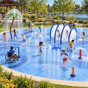 <span class=keywords><strong>Parc</strong></span> <span class=keywords><strong>aquatique</strong></span> extérieur Seaworld Splash Pad <span class=keywords><strong>avec</strong></span> jeux d'eau et fontaines aquatiques - Product Image 3