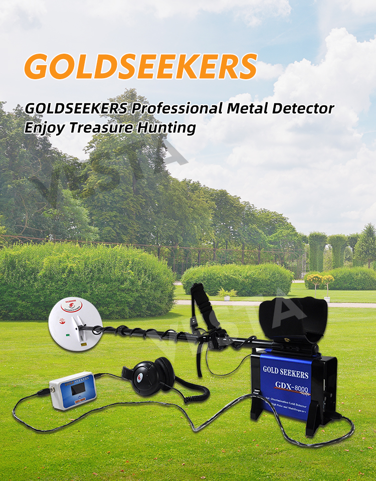 Vesta GDX8000 Metal Detector - Precision for Treasure Hunting