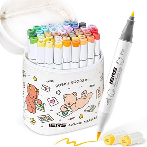 Marcadores de Doble Punta para Arte, Pintura con Alcohol, Dibujo, 80 Colores, Set de Dibujo, Colores Vibrantes, para Niños y Adultos, <span class=keywords><strong>Ohuhu</strong></span> - Product Image 4