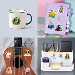 55PCS USA Girl Singer Music Album Qu'est-ce que j'ai fait pour Billie Eilish Sticker - Product Image 4