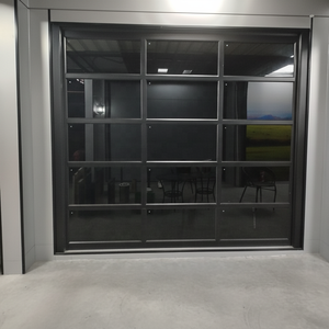 <span class=keywords><strong>Porte</strong></span> <span class=keywords><strong>de</strong></span> <span class=keywords><strong>garage</strong></span> sectionnelle en verre trempé avec cadre en aluminium sur mesure, <span class=keywords><strong>porte</strong></span> automatique à ouverture par le haut, certifiée CE, pour villa <span class=keywords><strong>de</strong></span> luxe, salle d'exposition <span class=keywords><strong>de</strong></span> voitures - Product Image 3
