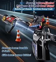 EPT Innovative 2.4G Sensor Chase Game Dual Remotes Ejection Launcher Parent Child Interactive Battle RC Car Set