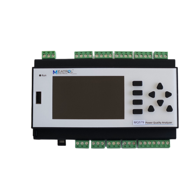 Three-Phase Power Quality Analyzer MQ579, Rogowski Coil Sensitivity MV/kA, CT MV/A, Flexible Current Input
