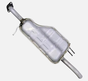 Approvisionnement d'usine à bas prix et accessoires de système d'échappement automatique haute performance silencieux d'échappement en acier inoxydable 409 pour Hyundai Accent - Product Image 1