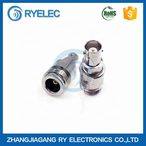Factory Wholesale Hot Sale Nickel Plated N Female to BNC Female RF Adapter Connector - Product Image 1