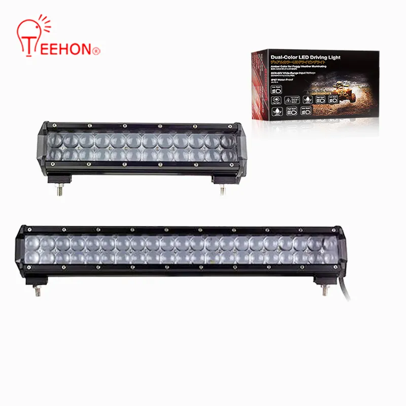 Nhà Máy Quảng Châu Teehon Bán Sỉ Thanh Đèn Led 12 ''72W Với Khối Trượt Đèn Xe Tải LED Điểm/Lũ/Combo Cho Ô Tô