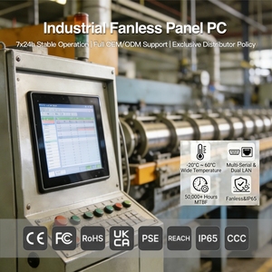 15.6 Inch Fanless Industrial PC Core I3/i5 10th/11th Gen 10 <b>Tablet</b> Industrial Touchscreen Pc - Product Image 6