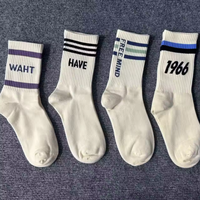 Chaussettes personnalisées avec votre propre logo, chaussettes de sport, chaussettes pour hommes, chaussettes athlétiques tricotées, chaussettes de course