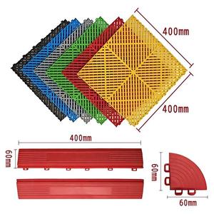 Dalles de sol de <span class=keywords><strong>garage</strong></span> personnalisées en plastique antidérapant pour extérieur, idéales pour les laveries automobiles, les usines et les piscines - Product Image 2