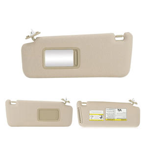 Pare-soleil Toyota 4Runner 74320-35A91-E1 Beige Côté Gauche avec Miroir - Product Image 4