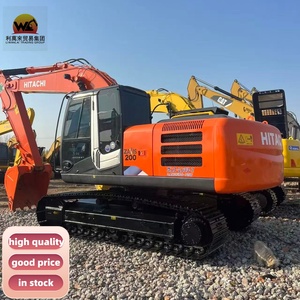 รถขุดตีนตะขาบฮิตาชิ ZAXIS 200 มือสอง ขนาด 20 ตัน เครื่องยนต์ดีเซล สภาพดี เหมาะสำหรับงานขุดดิน - Product Image 1