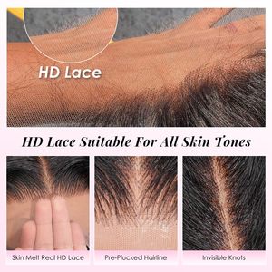 Perruque Lace Front HD Transparente Remy 2026, Vente en Gros, Prête à Porter, <span class=keywords><strong>Cheveux</strong></span> Humains Pré-Pluckés avec Baby Hair, Qualité Usine - Product Image 3