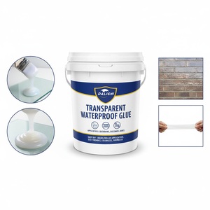 Revêtement transparent imperméable |   Scellant invisible anti-fuite pour toiture et salle de bain |   Colle liquide transparente pour la réparation et l'étanchéité des fissures - Product Image 2