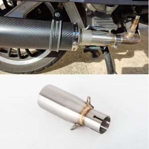 Tuyau de raccordement intermédiaire d'échappement de moto 51 mm, section adaptateur de silencieux, tube de réglage pour Piaggio Beverly X10 MP3 125 250 300 250LT 300L - Product Image 6