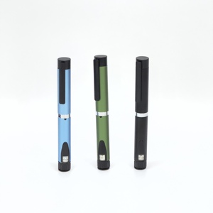 Pluma de Inyección de Metal Reutilizable Compatible con Cartuchos de Líquido de 3 ml para Cuidado Corporal y Uso Cosmético - Product Image 4
