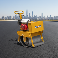 Mini-compacteur vibrant à tambour unique pour asphalte, livraison rapide, pour le compactage de fossés et de remblais