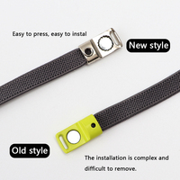 Nouvelle mise à niveau enfants adultes baskets avec élastique sans cravate lacet plat paresseux dentelle vis boucle magnétique fabriqué à partir de Polyester Durable