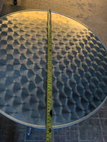 Table de bar ronde pliante en aluminium de haute qualité, durable et à prix avantageux, table de cocktail