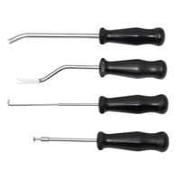 Lot de 4 crochets de démontage de poignées de toit de voiture, outil spécial de réparation automobile T10518A pour Volkswagen Golf Tiguan Touran