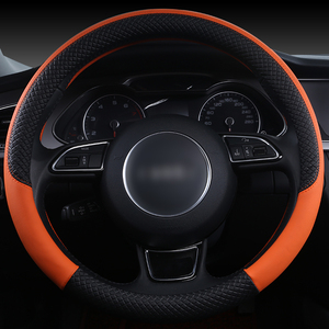 Ensemble de fournitures de voiture mode épissage dessin animé quatre saisons disponible ensemble de <span class=keywords><strong>volant</strong></span> en cuir multicolore couverture de <span class=keywords><strong>volant</strong></span> - Product Image 6