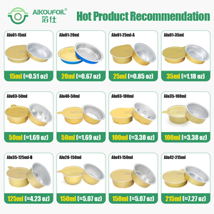 Bossfoil nhôm lá chảo tùy chỉnh kim loại bao bì thực phẩm cung cấp gói hộp thực phẩm nhiệt niêm phong nhôm container - Product Image 2