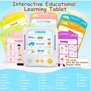 Máquina de Lectura de Educación Temprana con IA Transfronteriza, Tarjeta de Iniciación al Inglés <span class=keywords><strong>para</strong></span> Bebés, Juguetes Educativos <span class=keywords><strong>para</strong></span> el Desarrollo del Pensamiento - Product Image 2