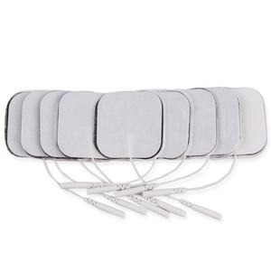 Almohadillas de electrodos de PIN personalizadas ODM/OEM, máquina masajeadora Pigtail Ten no tejida personalizada, almohadillas de electrodos de <span class=keywords><strong>ECG</strong></span> autoadhesivas electrónicas - Product Image 2