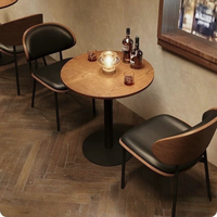 Canapés et chaises de bar KTV modernes et minimalistes en acier pour restaurant de barbecue, café, et salon de thé à bulles