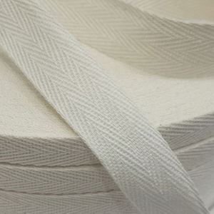 Twill Cotton Webbing 25mm <b>Edge</b> Band Binding 2 Inch Wide Cotton Herringbone Webbing <b>Tape</b> for Bags Backpacks Shoulder Straps Stock - Product Image 6