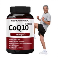 Ausreson OEM Chine Soins de Santé Végétaliens Comprimés de CoQ10 Prix Halal 300mg 1000mg Complément Herbal Matière Première Coenzyme Q10 Comprimés
