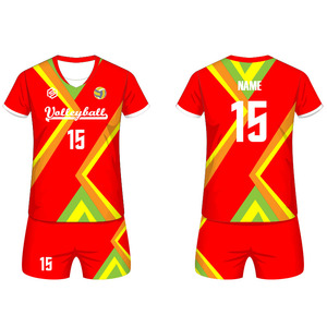 定制升华设计您自己的带有徽标名称和数字的排球运动衫 - Product Image 6