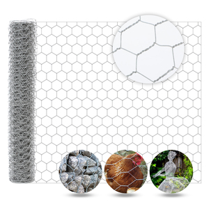 24inchx150ft Roll Animal Cage Fencing23GA 0.6mm Galvanized Hexagonal <b>Wire</b> <b>Mesh</b> for Chicken <b>Wire</b> 1 Inch Opening - Product Image 1