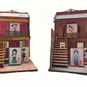 Tòa nhà hiện đại Cảnh quan cấu trúc lịch sử hiện đại mới nhất tùy chỉnh-thực hiện kiến trúc cao mái cảnh thiết kế - Product Image 1