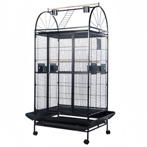 Grande <span class=keywords><strong>perruche</strong></span> d'élevage oiseaux d'amour fait à la main fil de fer grandes Cages à oiseaux à <span class=keywords><strong>vendre</strong></span> en gros Cages à oiseaux - Product Image 2