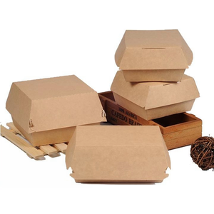 Boîte d'emballage personnalisée en papier kraft, barquette alimentaire à <span class=keywords><strong>emporter</strong></span> pour ailes <span class=keywords><strong>de</strong></span> poulet, hamburgers, sandwichs, fruits <span class=keywords><strong>de</strong></span> <span class=keywords><strong>mer</strong></span>, poulet frit - Product Image 5