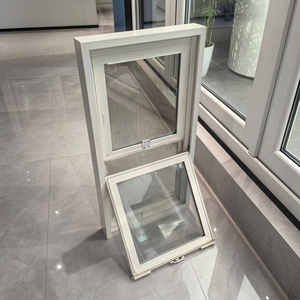 Ventana Americana de Doble Hoja de Alto Rendimiento con Vidrio de Argón Low-E, Certificación Energy Star para Viviendas Residenciales - Product Image 1