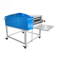 Machine de transfert par fusion à chaud multifonctionnelle automatique 600 mm avec correction automatique des bords 0-200 ℃   6 m/min pour les matériaux textiles pour chaussures